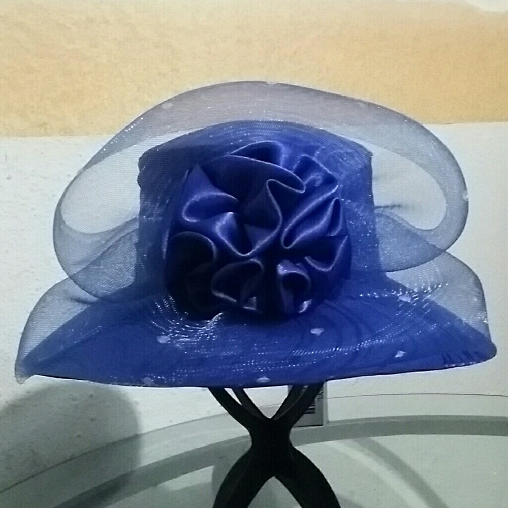 Royal Blue Hat (Church/Derby)